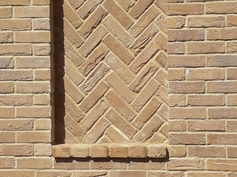 Traditional brickwork in Suffolk property