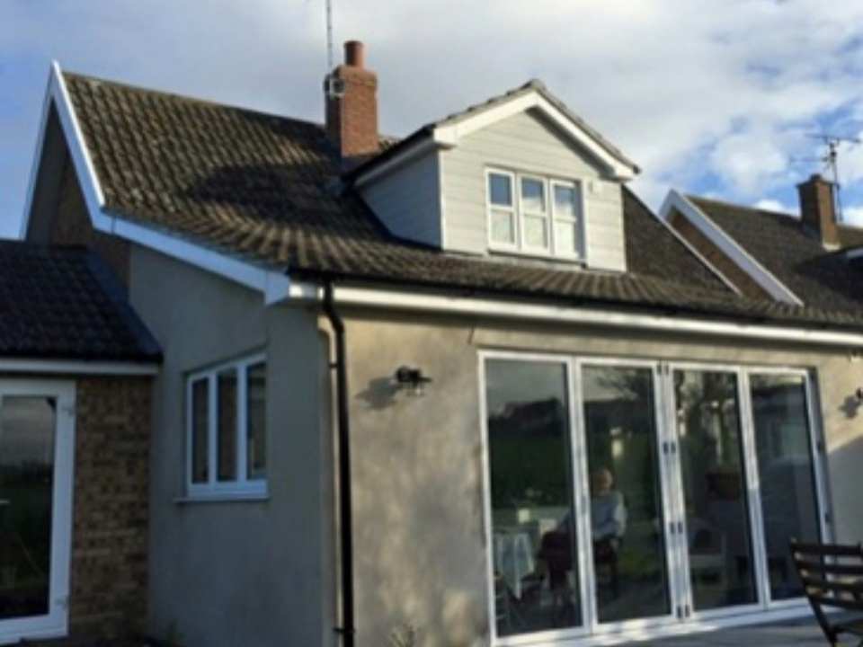 Contemporary home extension in Norfolk
