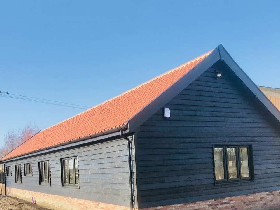 Contemporary home extension in Suffolk