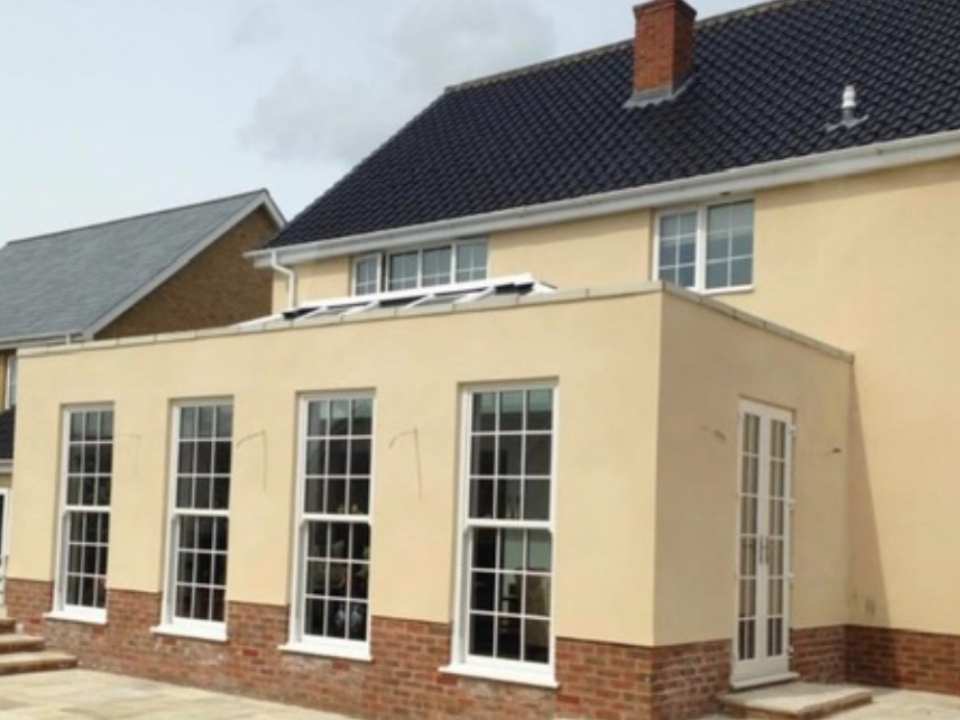 Modern home extension in Norfolk