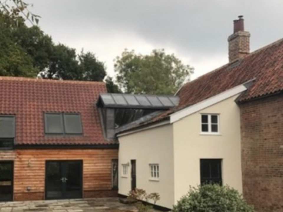Residential extension in Norfolk
