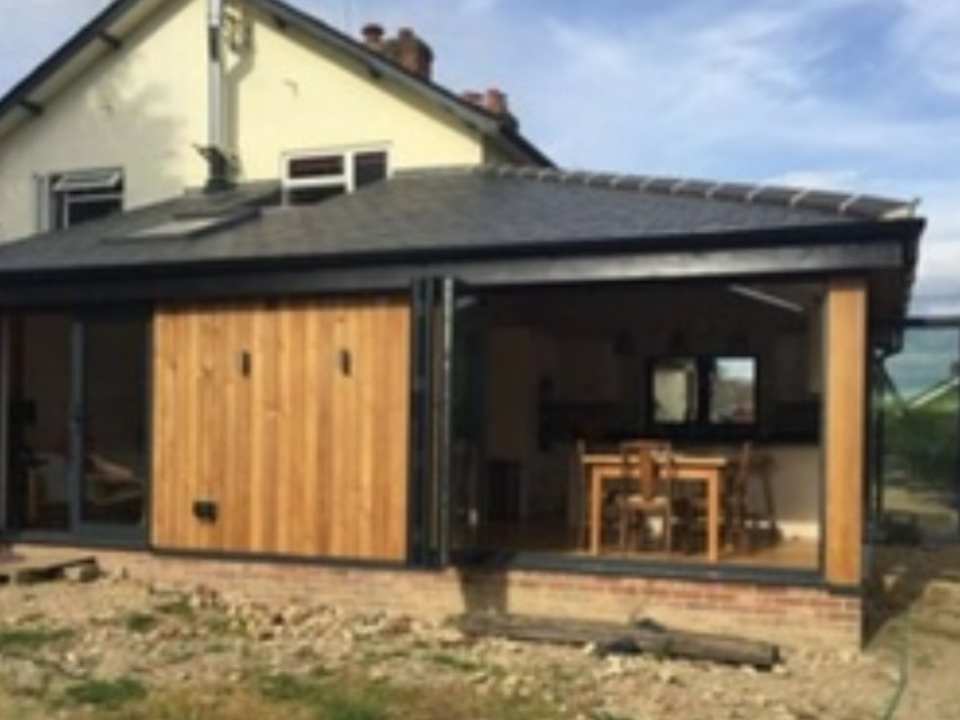 Residential house extension in Norfolk