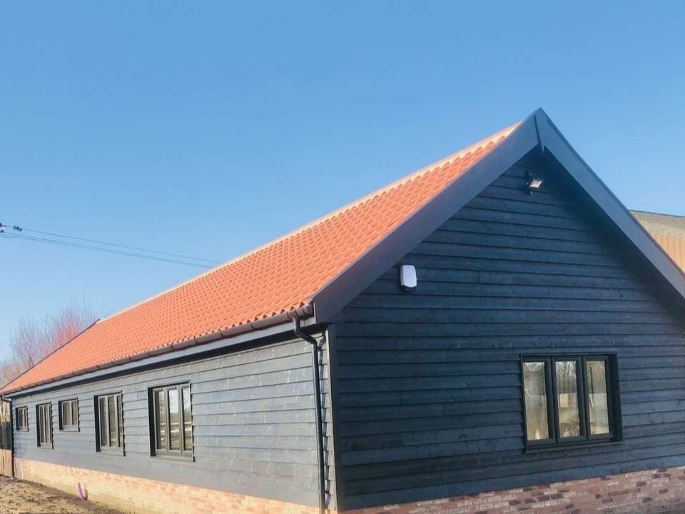 Modern new build in Suffolk