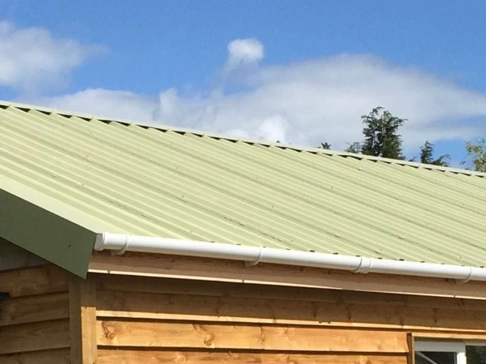 Metal sheet roof fitted in Suffolk